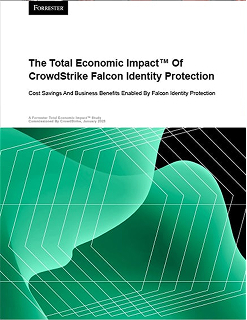 Relatório Total Economic Impact da Forrester para o Falcon Identity Protection